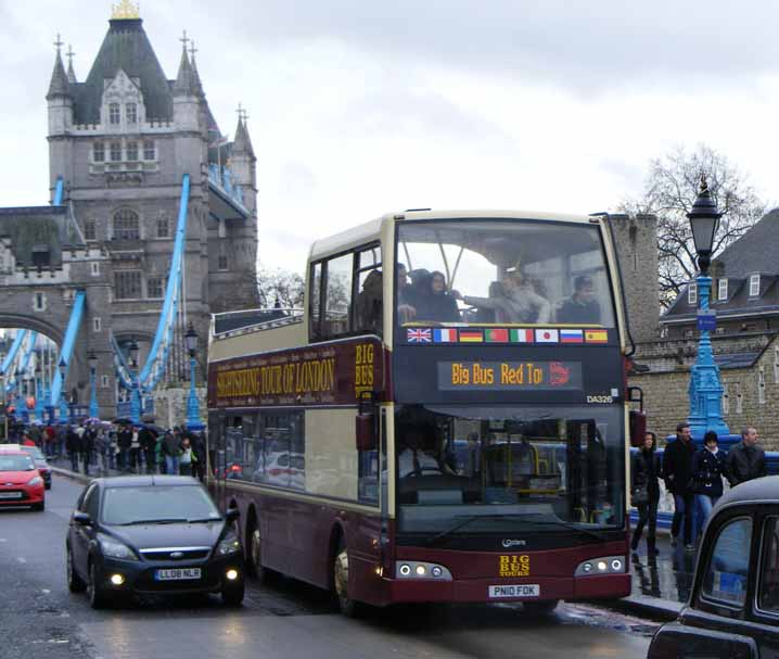 Big Bus Volvo B9TL Optare Visionaire DA326